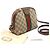 Gucci Ophidia GG Supreme Mini Borsa Marrone Rosso Verde Monogramma - vista 5