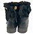 See by Chloé Charlee Shear-Lined Snow Boots in Black Suede - view 3