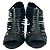 Timeless Sandali con tacco Chanel CC in pelle nera Nero - vista 3