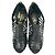 Timeless Sandali con tacco Chanel CC in pelle nera Nero - vista 5