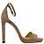 Sandali con tacco Jimmy Choo Misty 120 Ankle Strap in scamosciato marrone