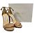 Sandali con tacco Jimmy Choo Misty 120 Ankle Strap in scamosciato marrone - vista 12