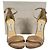 Sandali con tacco Jimmy Choo Misty 120 Ankle Strap in scamosciato marrone - vista 13