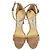 Sandali con tacco Jimmy Choo Misty 120 Ankle Strap in scamosciato marrone - vista 5