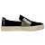Stuart Weitzman Slip On Sneaker aus schwarzem Samt