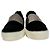 Stuart Weitzman Slip On Sneaker aus schwarzem Samt - Ansicht 2