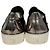 Stuart Weitzman Slip On Sneaker aus schwarzem Samt - Ansicht 3