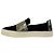 Stuart Weitzman Slip On Sneaker aus schwarzem Samt - Ansicht 4