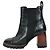 Stivaletti Chelsea Mallory in pelle nera lucida See by Chloé Nero - vista 4
