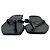 Aeyde Square-Toe Thong Slide Flat Sandals in Black Leather - view 2