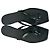 Aeyde Square-Toe Thong Slide Flat Sandals in Black Leather - view 4