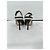 Escarpines slingback con adornos en charol negro Miu Miu - vista 2