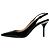 Escarpines slingback con adornos en charol negro Miu Miu - vista 5