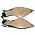 Escarpines slingback con adornos en charol negro Miu Miu - vista 8