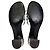 Sandali con tacco slide Giuseppe Zanotti in pelle argento decorati con strass - vista 6