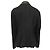 Blazer smoking Theory Leandria com acabamento em couro em viscose preta - vista 3