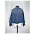 Miu Miu Cropped Shirt mit Raw Hem in Hellblauem Denim - Ansicht 6