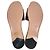 Sandali piatti slide in pelle marrone con effetto coccodrillo Prada Rosso - vista 7