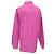 Camisa Boyfriend con bordes deshilachados en algodón rosa Alexander Wang Castaño - vista 3