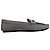 Mocassini con frange Tod's in scamosciato grigio