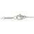 Collana Mini Sunflower in platino Harry Winston Argento - vista 5