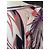 Vestido longo Emilio Pucci com estampa multicolorida Marrom Preto Rosa Branco Cinza Roxo - vista 8