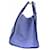 Céline Mala "Luggage" em python azul  - vista 3