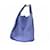 Céline Mala "Luggage" em python azul  - vista 4