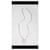 Autre Marque Freshwater Pearl Necklace with Gold Ring White Golden  - view 2