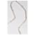 Autre Marque Freshwater Pearl Necklace with Gold Ring White Golden  - view 3