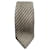 Hermès Silk Tie with Golf Ball Pattern Grey Yellow