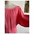 Saint Laurent Rive Gauche Rosa Seidenbluse mit Schleifenmuster Pink - Ansicht 5