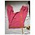 Saint Laurent Rive Gauche Rosa Seidenbluse mit Schleifenmuster Pink - Ansicht 8