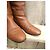 Gucci Botas Altas de Cuero Marrón Castaño - vista 6