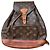 Louis Vuitton Montsouris GM Zaino Monogram Marrone
