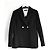 Joseph Wolle-Kaschmir Blazer Doppelrevers Schwarz - Ansicht 2