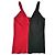 Haider Ackermann Top Canottiera Bicolore Nero Rosso - vista 3