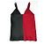 Haider Ackermann Top Canottiera Bicolore Nero Rosso - vista 5