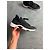 Sneakers Chanel in pelle e tessuto nero - vista 10