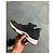 Sneakers Chanel in pelle e tessuto nero - vista 11