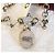 Collana Dolce & Gabbana Cammeo e Cristalli Swarovski Argento Multicolore Silver hardware - vista 12
