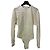 Autre Marque ST. AGNI Body maniche lunghe misto viscosa crema