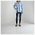 Louis Vuitton Pantalon en cuir bleu marine Pré-Fall 2013 Bleu foncé - vue 2