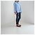 Louis Vuitton Pantalon en cuir bleu marine Pré-Fall 2013 Bleu foncé - vue 5