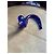 Autre Marque Boda Kosta Konstglas Blue Glass Serpent Sculpture Black White Red - view 11