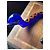 Autre Marque Boda Kosta Konstglas Blue Glass Serpent Sculpture Black White Red - view 4