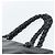 Borsa Tote PRADA in plastica con catena in pelle nera e argento Auth bs35453 Nero - vista 8