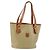 Céline Borsa Tote CELINE Macadam Canvas PVC Beige Oro Auth 183002 D'oro