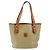 Céline Borsa Tote CELINE Macadam Canvas PVC Beige Oro Auth 183002 D'oro - vista 13