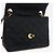 CHANEL Mini Matelasse 17 Chain Shoulder Bag Satin Black Gold CC Auth 182739SAV Nero D'oro - vista 19